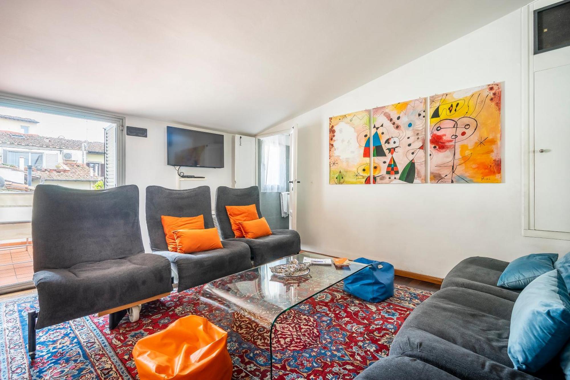 Penthouse Le Terrazze Duomo view Appartement Florence Buitenkant foto