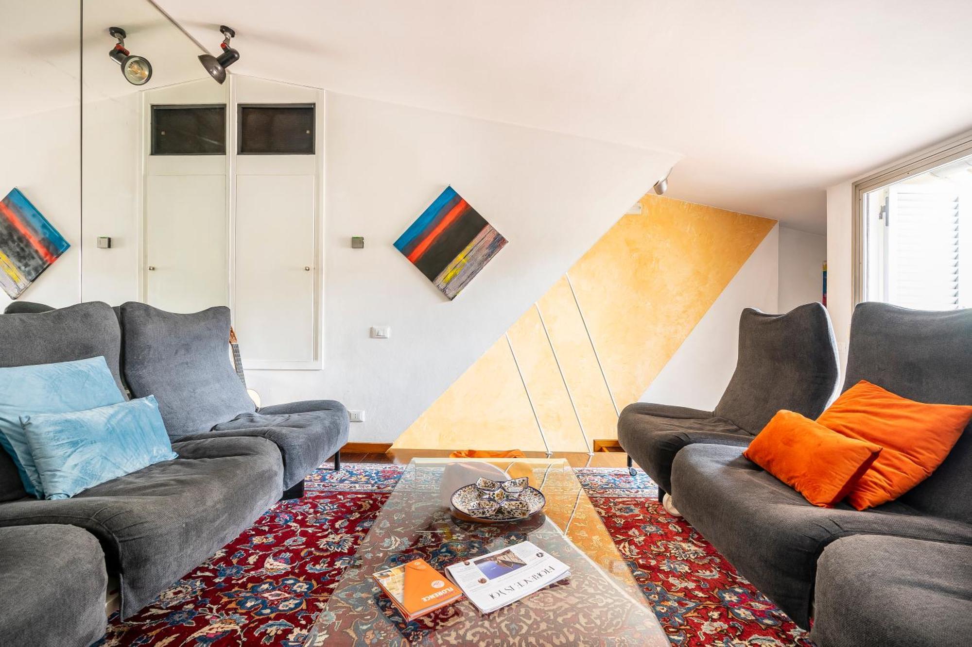 Penthouse Le Terrazze Duomo view Appartement Florence Buitenkant foto