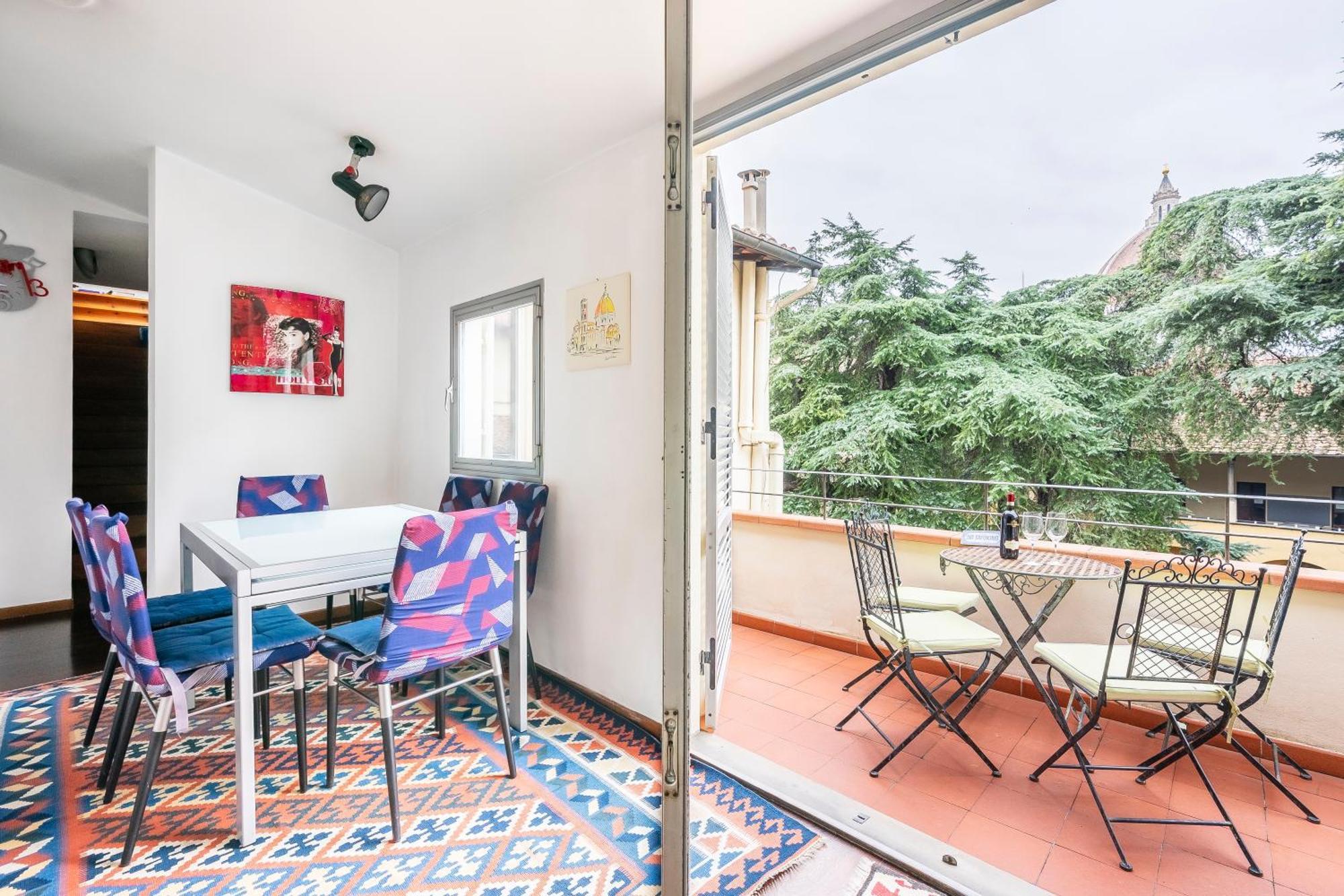 Penthouse Le Terrazze Duomo view Appartement Florence Buitenkant foto