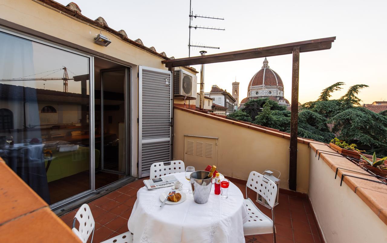 Penthouse Le Terrazze Duomo view Appartement Florence Buitenkant foto