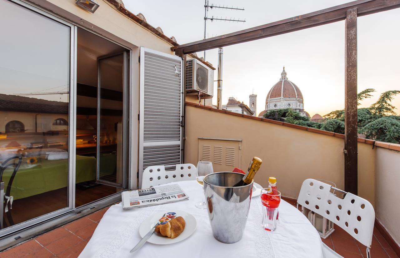 Penthouse Le Terrazze Duomo view Appartement Florence Buitenkant foto